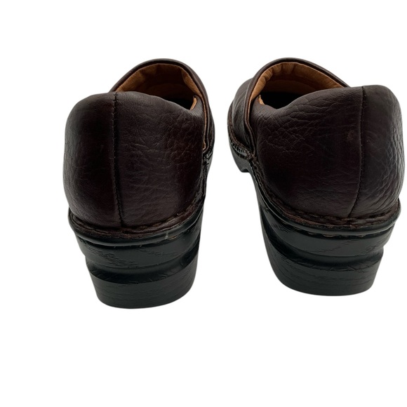 BORN‎ Women’s Brown Leather Loafers  size 7.5 - Picture 5 of 9